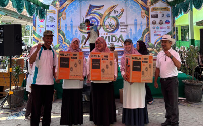 Semarak Milad MAWIDA ke-56, Jalan Sehat Satukan Civitas Akademika MAN 2 Ngawi